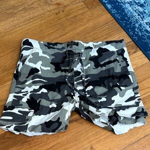 Camouflage Cargo Shorts for Men